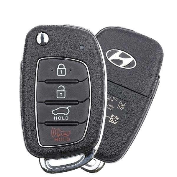 Oem Hyundai Tucson 2015-2019 / 4-Button Remote Flip Key / PN95430-D3010 / TQ8-RKE-4F25 RFK-HY-D3010 - main